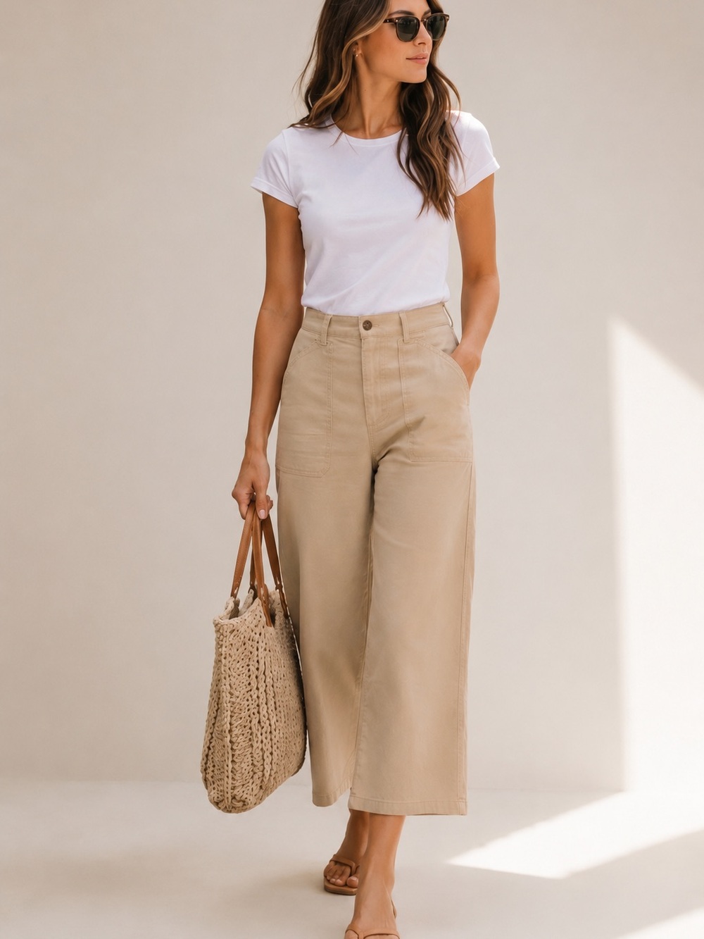Favorite Daughter “The Mischa Utility” Pants in Warm Sand, NWT, Size 29